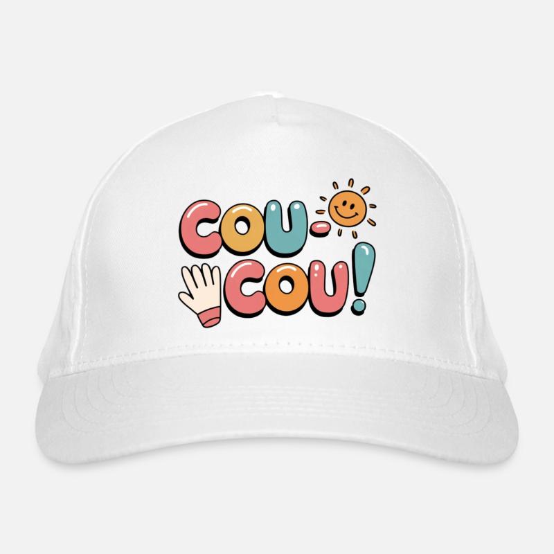 Hello Français - Coucou Design Casquette classique bio