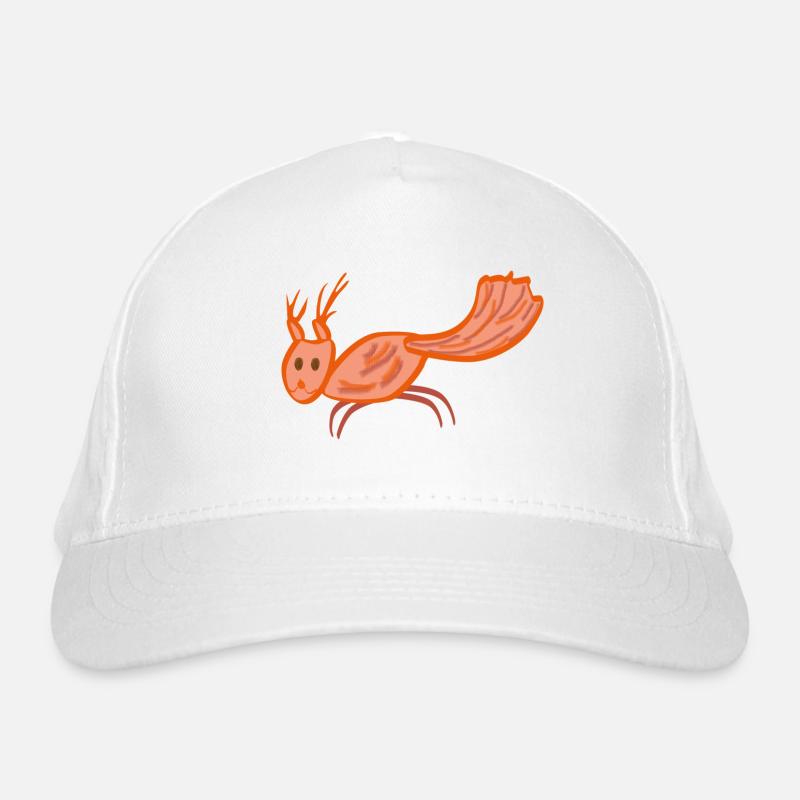 Eichhörnchen Nüsse oder Tee Bio-Baseballkappe
