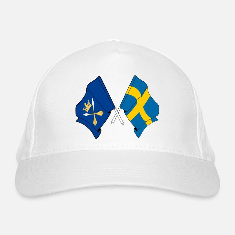 Dalarna & Schweden – Eins mit dem Land Bio-Baseballkappe