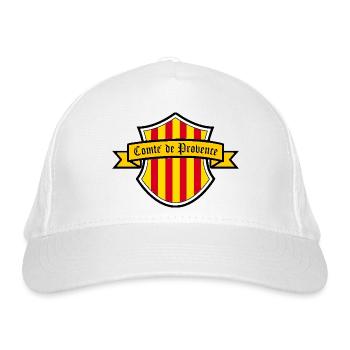 Comté de provence - Casquette classique bio - blanc - Devant