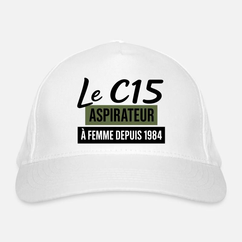 C15 Casquette classique bio