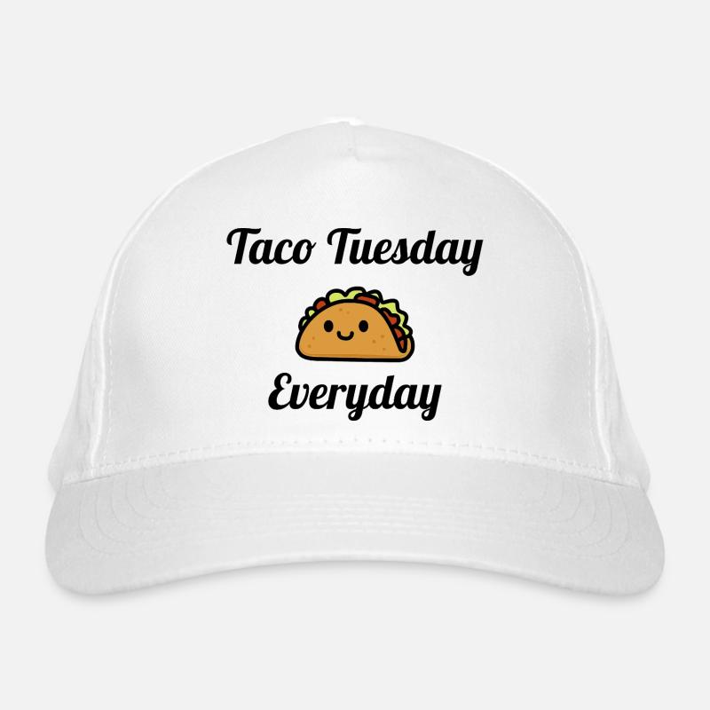 Whimsical Taco  Design Organic Baseball Cap
