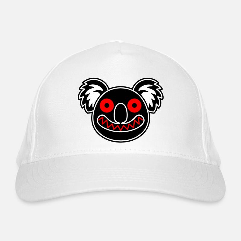 Illustration de Koala sombre Casquette classique bio