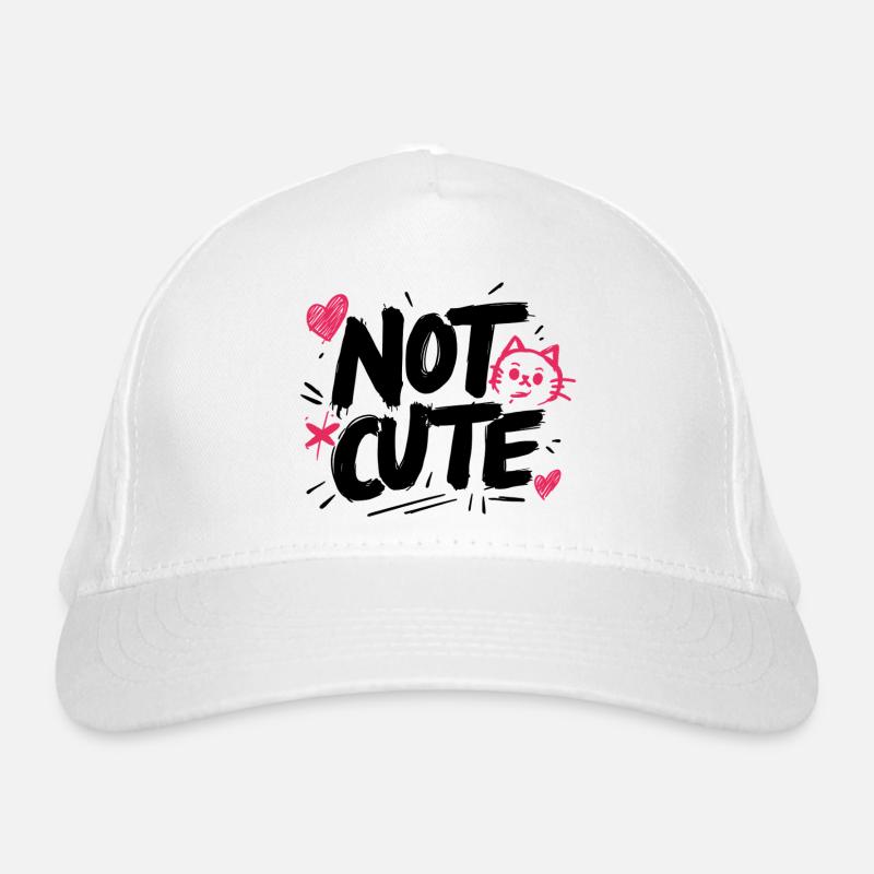 Pas mignon ! Casquette classique bio