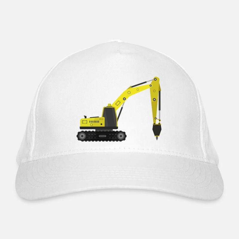 Hydraulischer Presslufthammer Bio-Baseballkappe