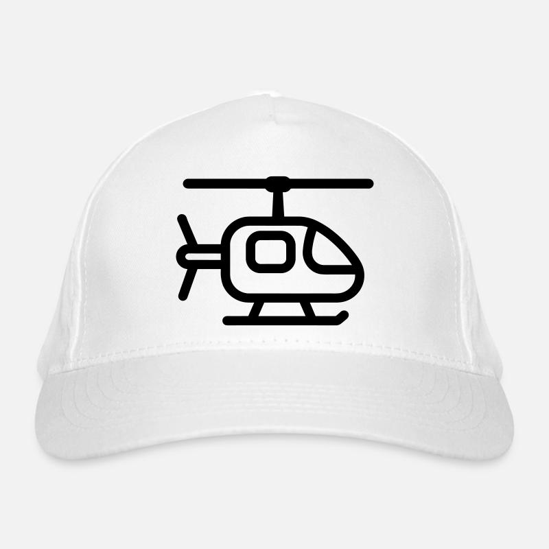 Hubschrauber Bio-Baseballkappe