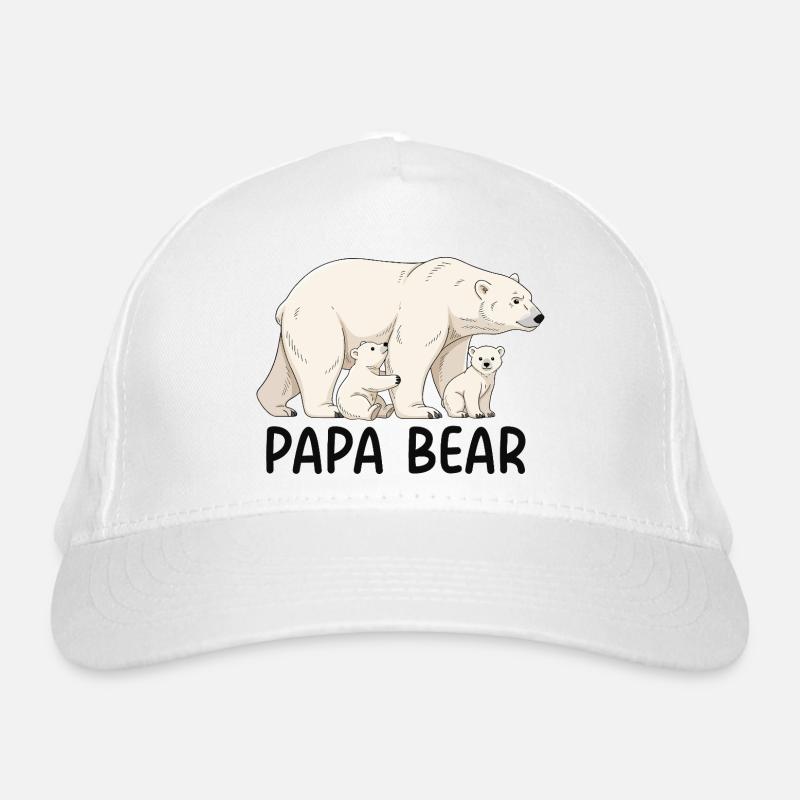 Papa Bear Bio-Baseballkappe