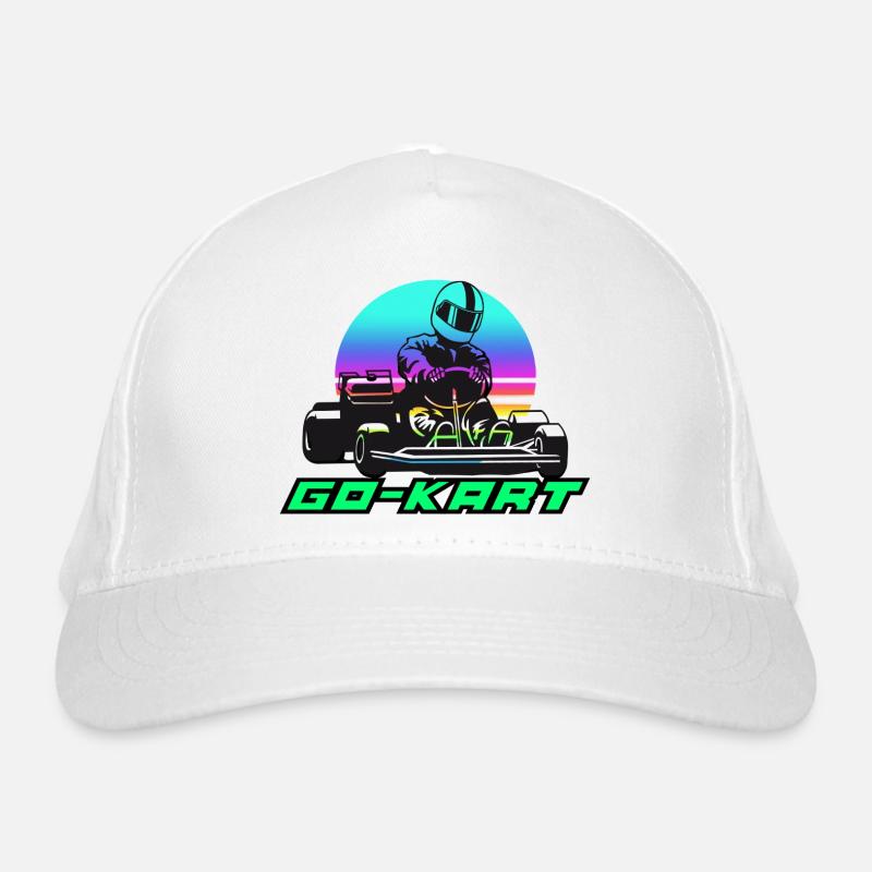 Faire du karting Casquette classique bio
