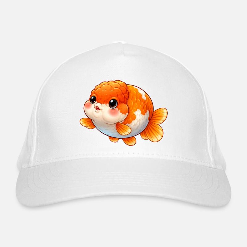 High Quality Orange Ranchu Goldfish Bio-Baseballkappe