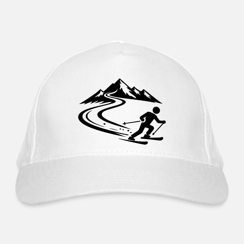Piste de ski Mountains Casquette classique bio