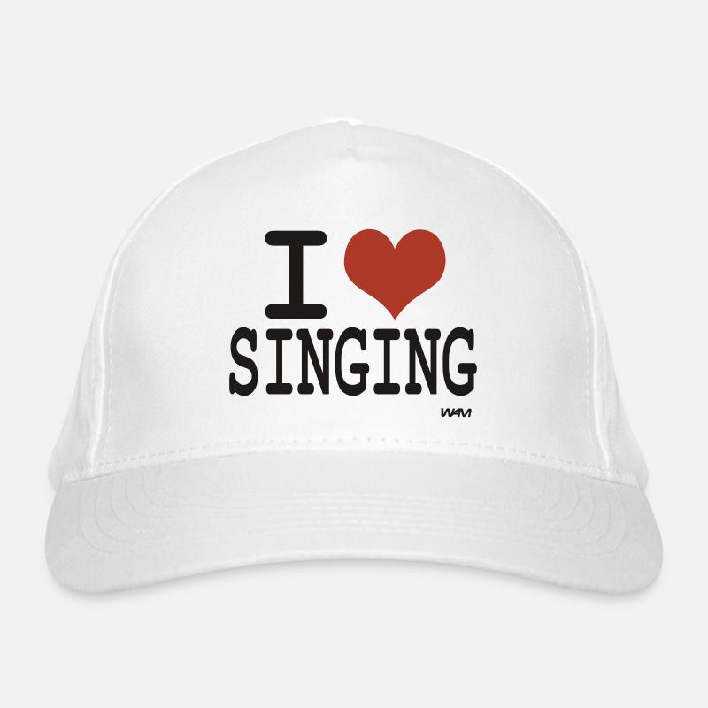 singing Organic Baseball Cap