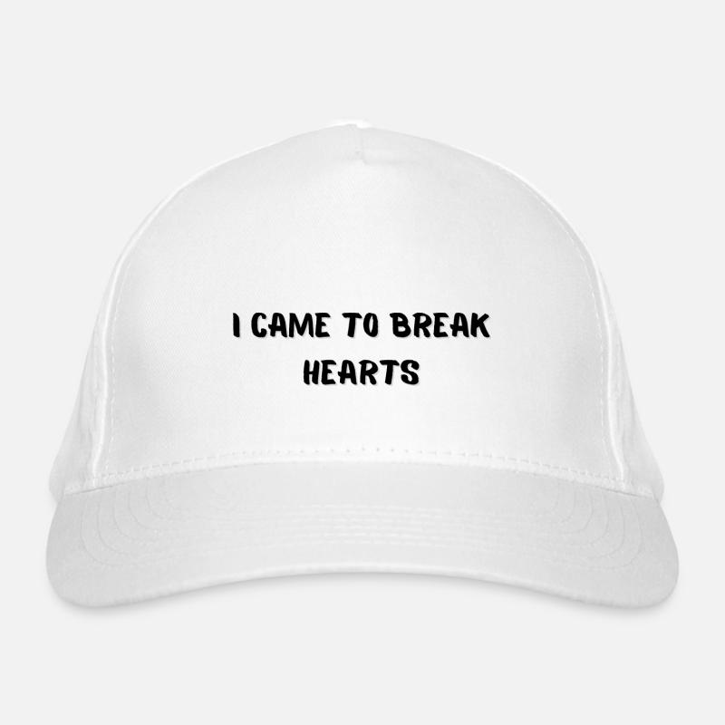 Je suis venu briser les cœurs Casquette classique bio