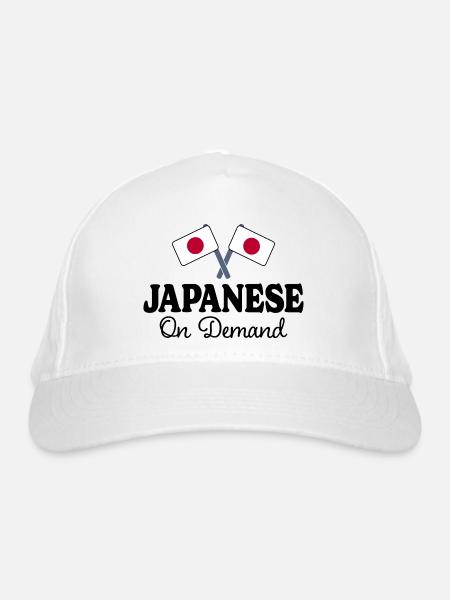 Traducteur Japonais Interprète Japonais - Casquette classique bio - blanc - Devant