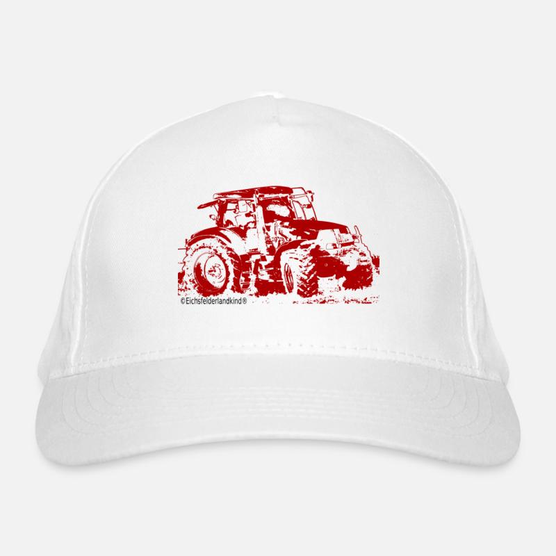 impressionen vom land Bio-Baseballkappe