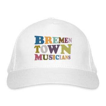 Bremer Town Musicians – Legendary & Timeless! - Organic Baseball Cap - white - Front