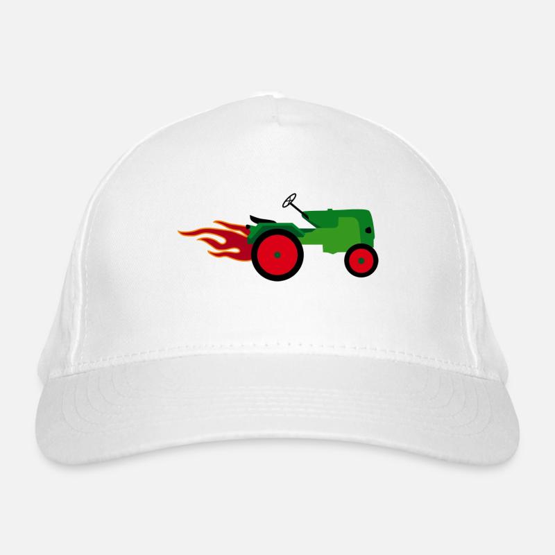 Tracteur Casquette classique bio