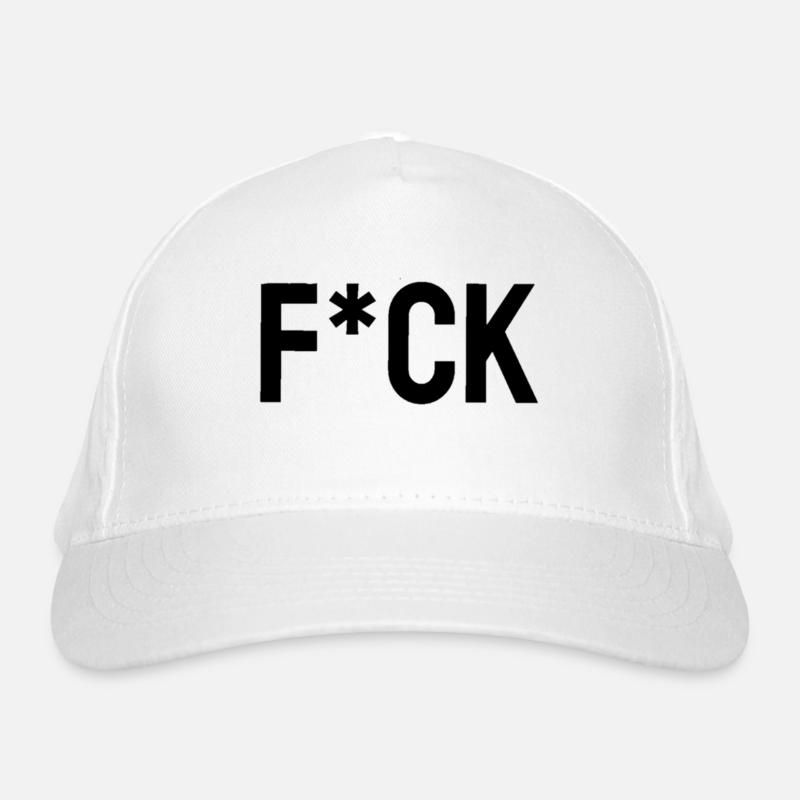 F*ck Organic Baseball Cap