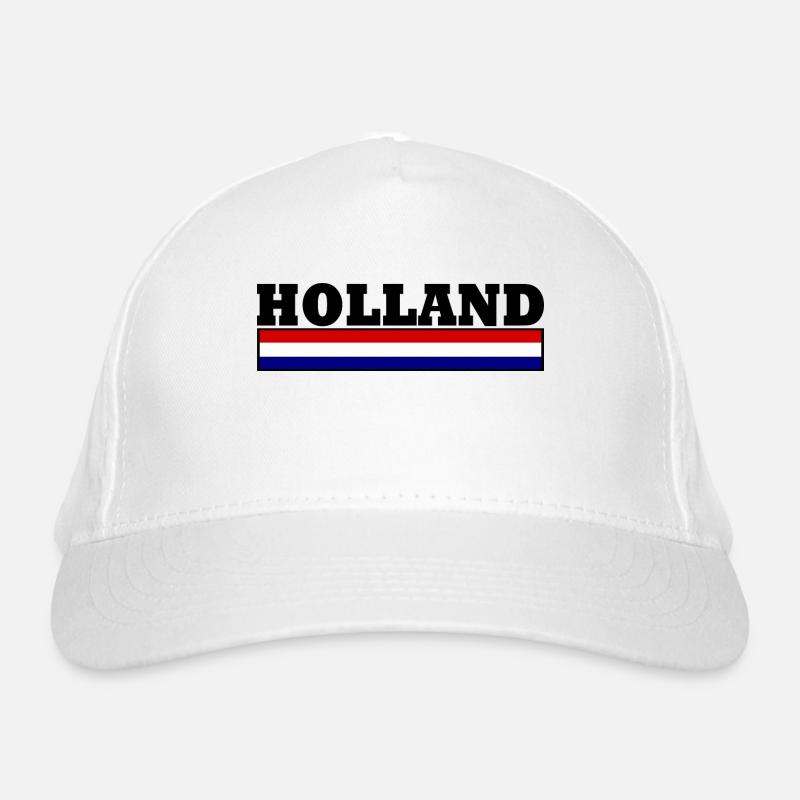 Drapeau de la Hollande Casquette classique bio