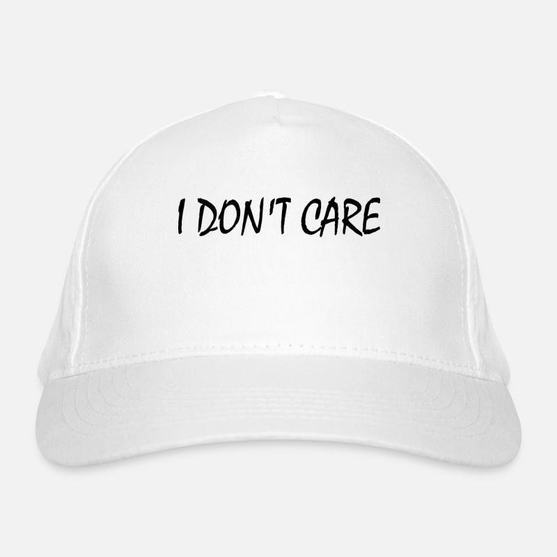 I dont care Bio-Baseballkappe