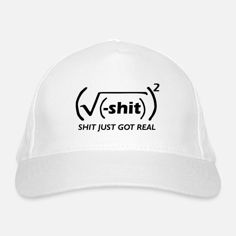 shit got real Bio-Baseballkappe