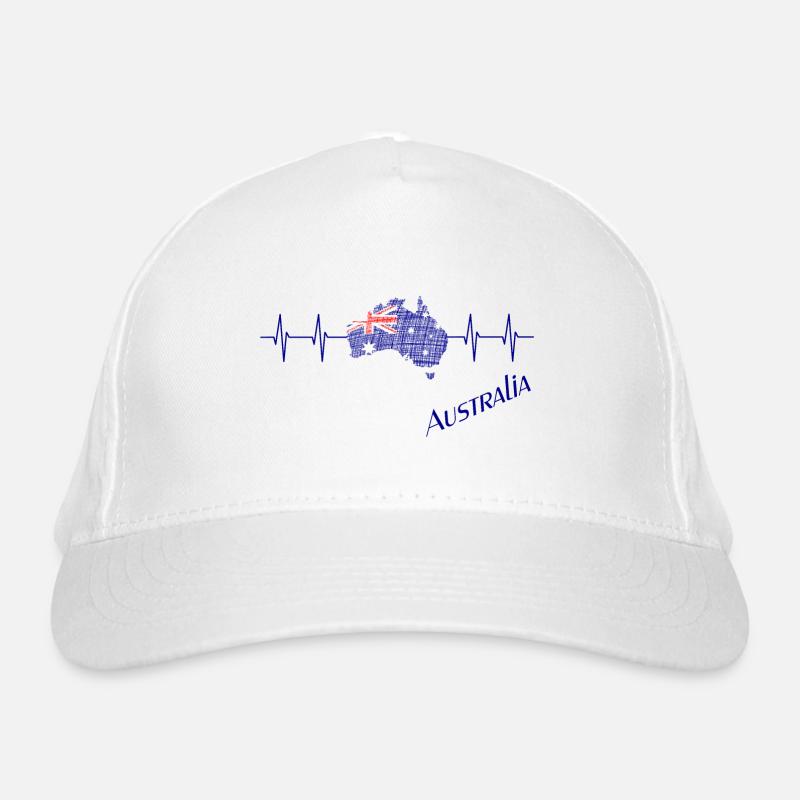Australien, Australia, Down Under Bio-Baseballkappe