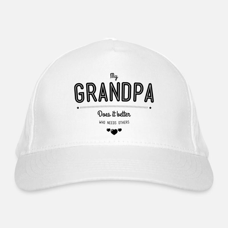 My grandpa does it better Bio-Baseballkappe