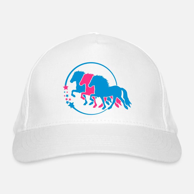 Sternentoelter - Bio-Baseballkappe - Weiß