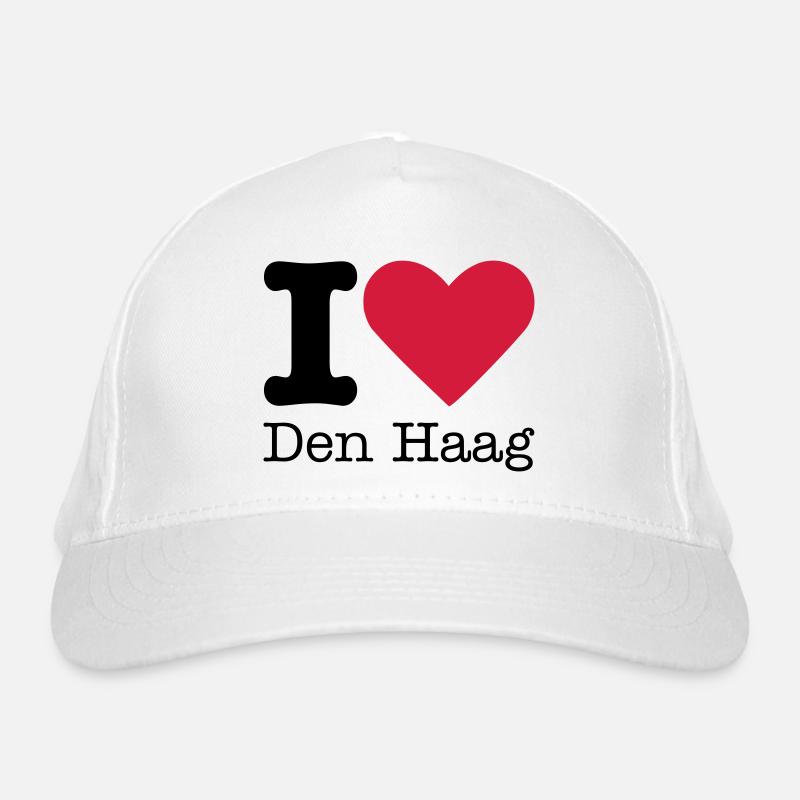 I Love Den Haag Organic Baseball Cap