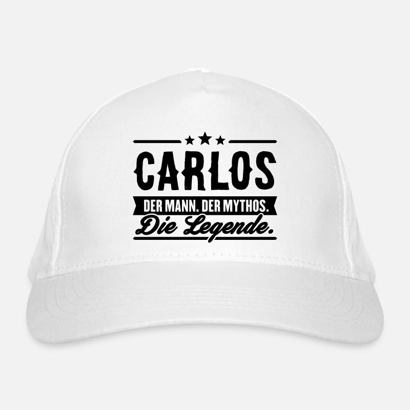 Mann Mythos Legende Carlos Bio-Baseballkappe
