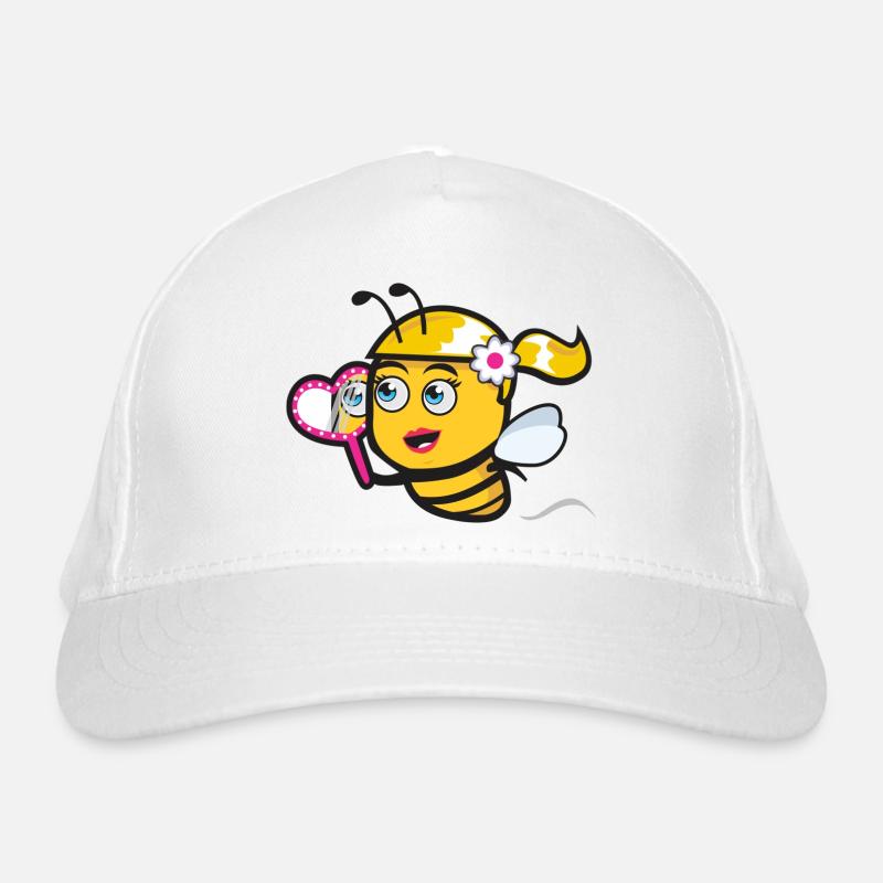 Beautiful Bee Organic Baseball Cap