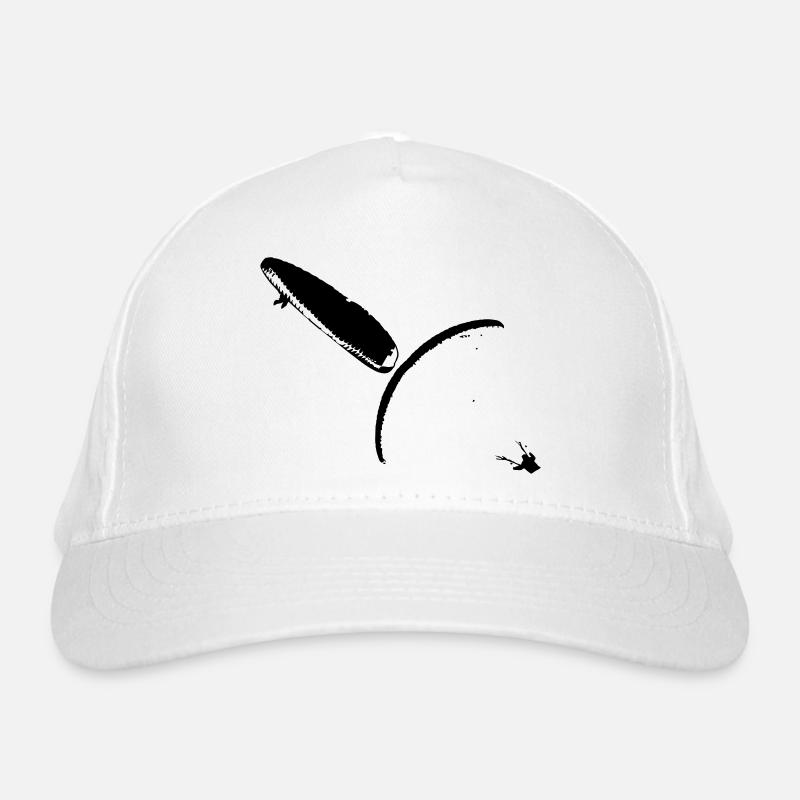 Paragliding Synchro Spiral Organic Baseball Cap