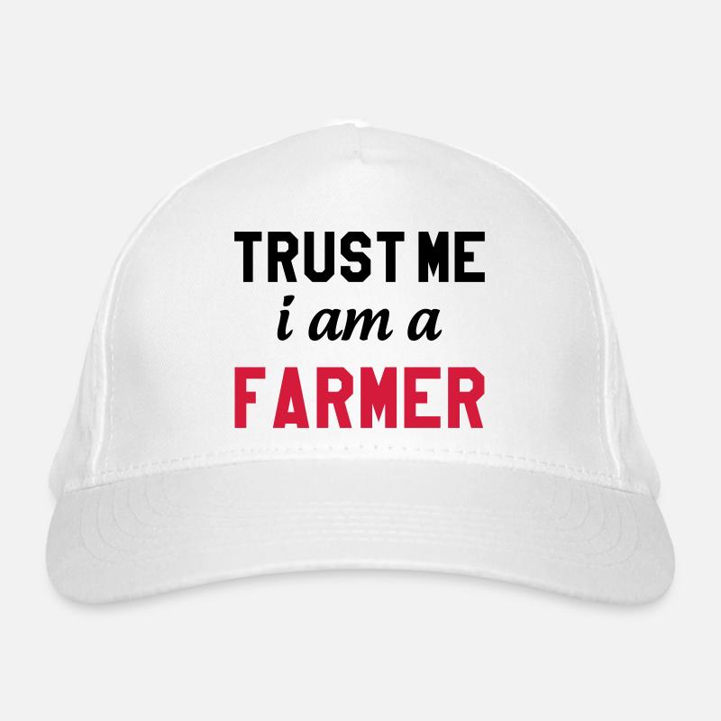 Trust me I am a Farmer Bio-Baseballkappe