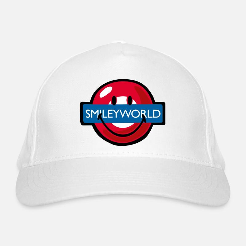 Smiley Organic Baseball Cap