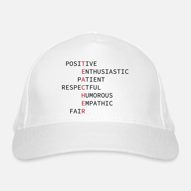 Enseignant Casquette classique bio