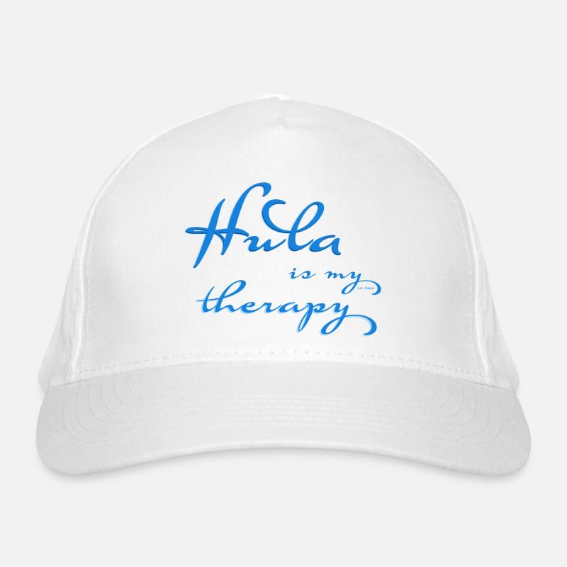 Hula is my therapy Bio-Baseballkappe
