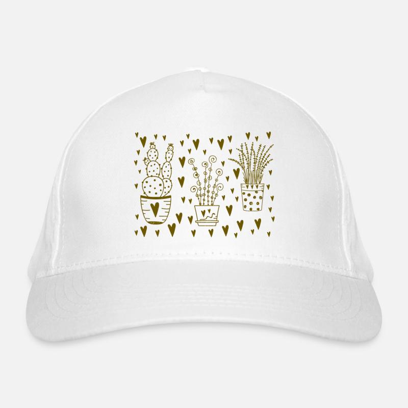 Les plantes d’intérieur aiment Casquette classique bio