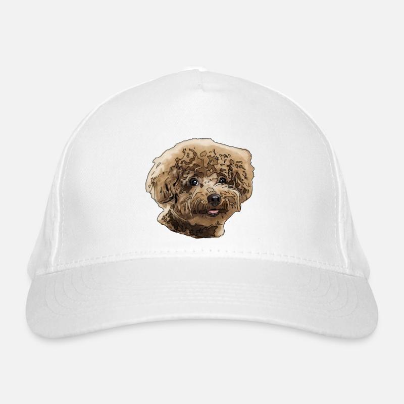 Poodle Organic Baseball Cap