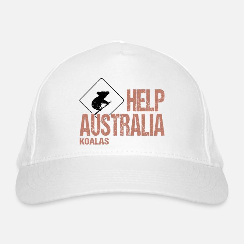 AIDEZ LES KOALAS AUSTRALIENS Casquette classique bio