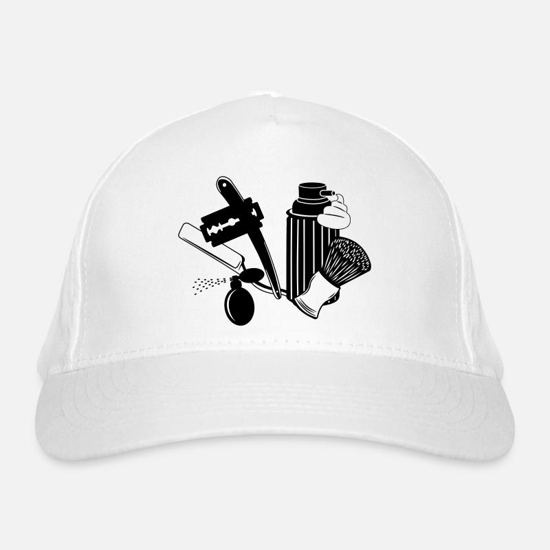 Logo Firmenkleidung Friseur Bio-Baseballkappe