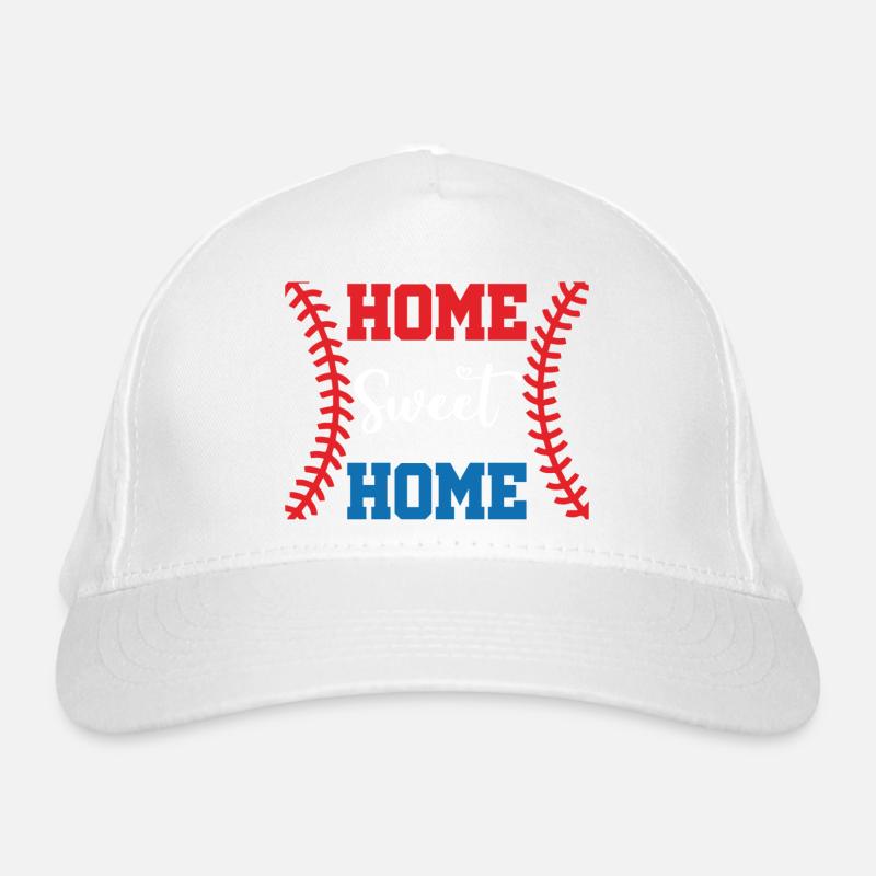 baseball zuhause Bio-Baseballkappe