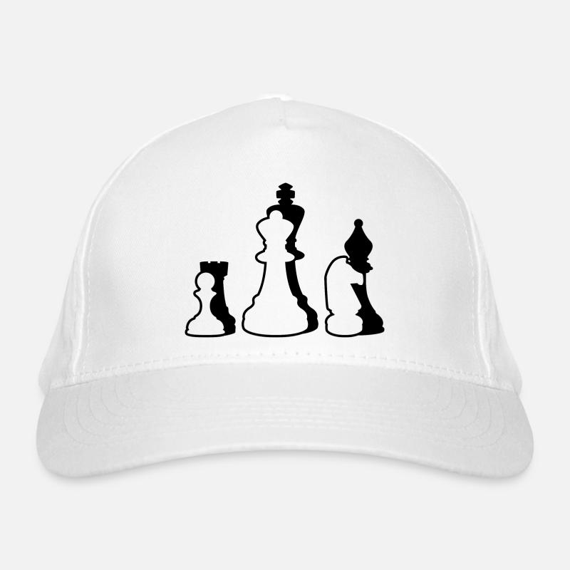 Échecs Casquette classique bio