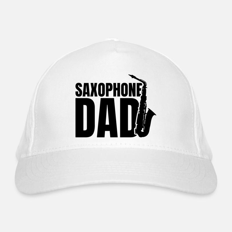 Saxophone Papa Organic Baseball Cap