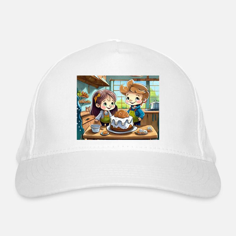 comptines allemandes illustrées bande dessinée Bake Cake Casquette classique bio