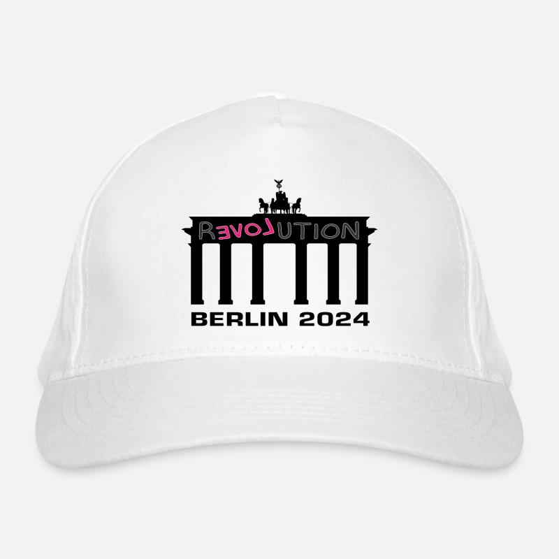 Berlin Love Revolution 2024 Graffiti Bio-Baseballkappe