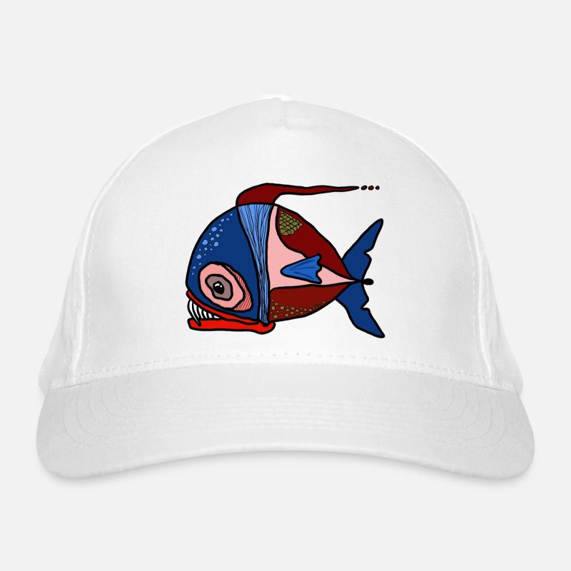 fisch Bio-Baseballkappe