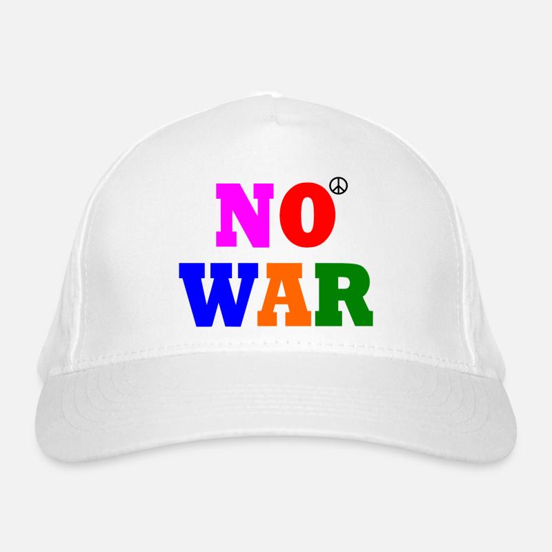 No war Casquette classique bio