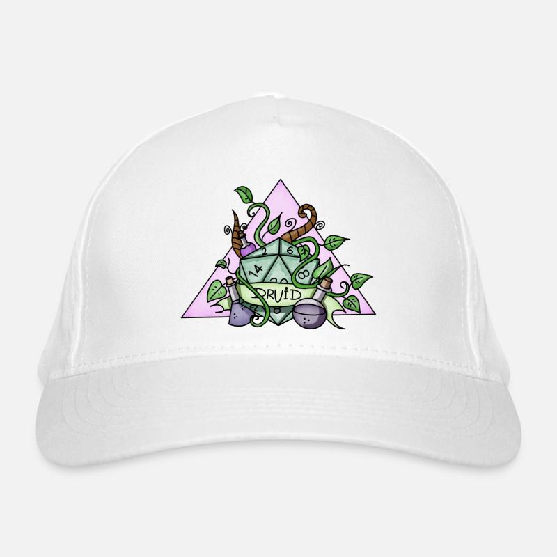 Druid | RPG | Magisch | Nerdy Stuff | Handmade | Bio-Baseballkappe