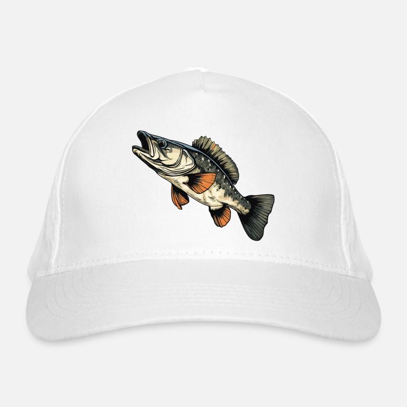 fisch Bio-Baseballkappe