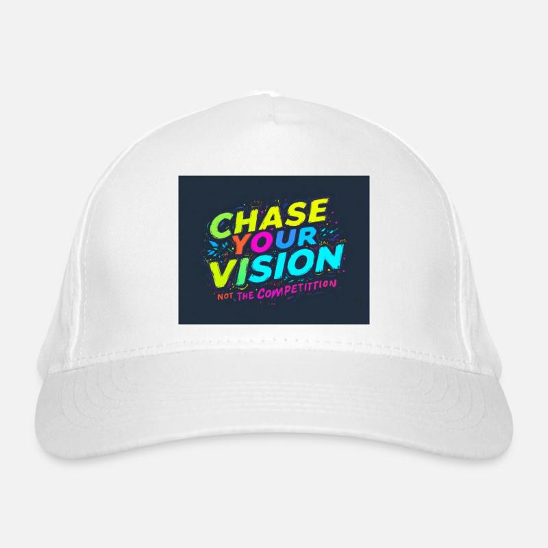 Poursuivez votre vision, pas vos concurrents Casquette classique bio