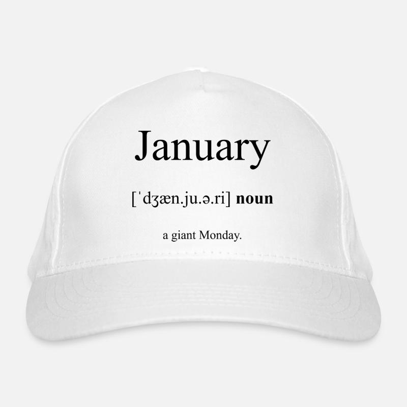 Janvier (Janvier) Dictionnaire de définitions Casquette classique bio